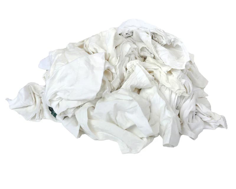 Mix White Cotton Rags - Commercial Quality cotton rags for industrial use in UAE