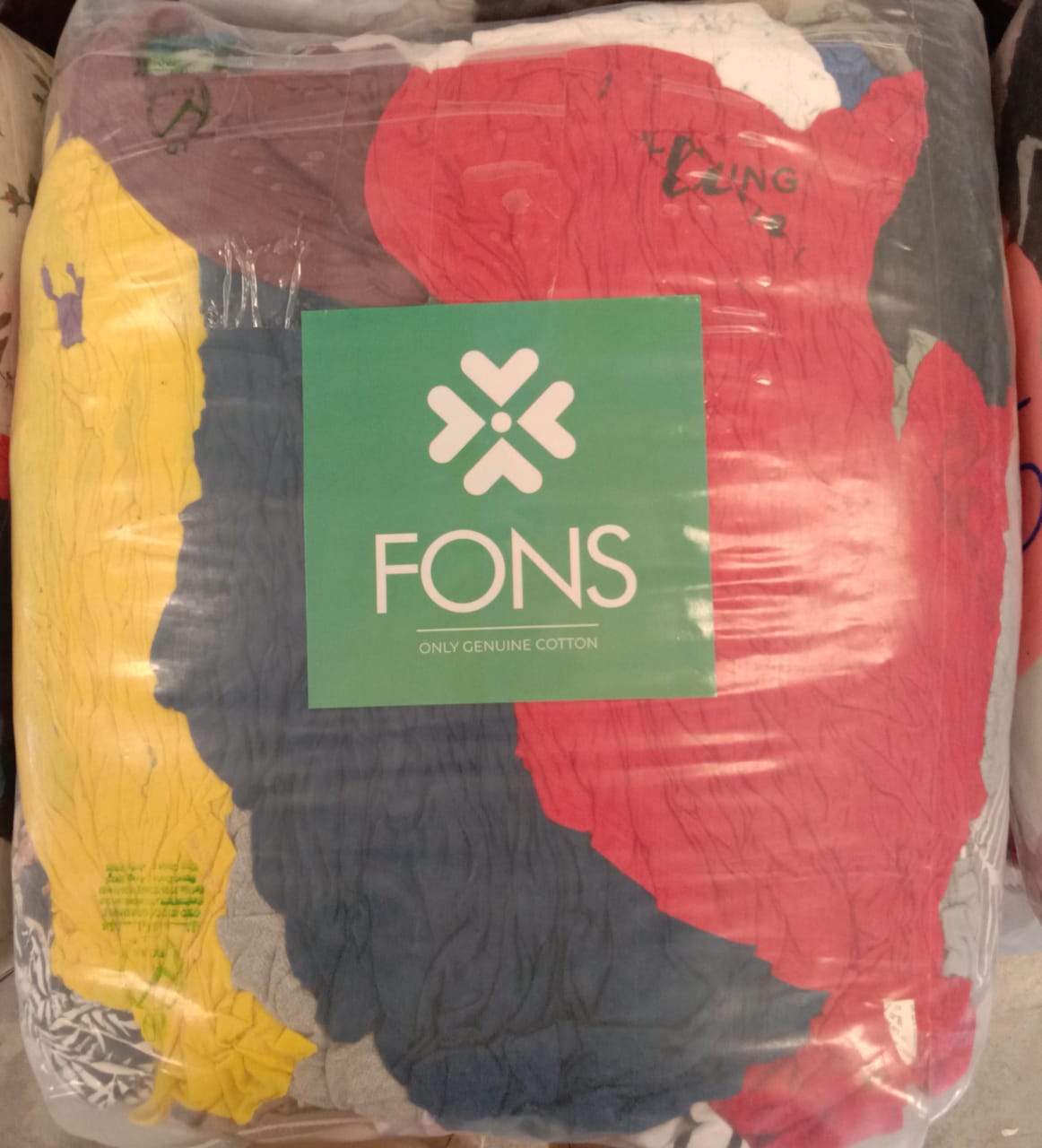 Mix Coloured Rags (A Grade Quality) - A Grade Quality cotton rags for industrial use in UAE